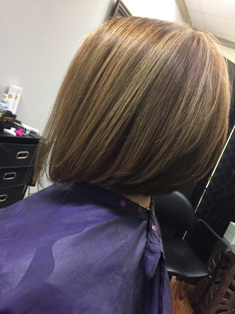 new hair cut
